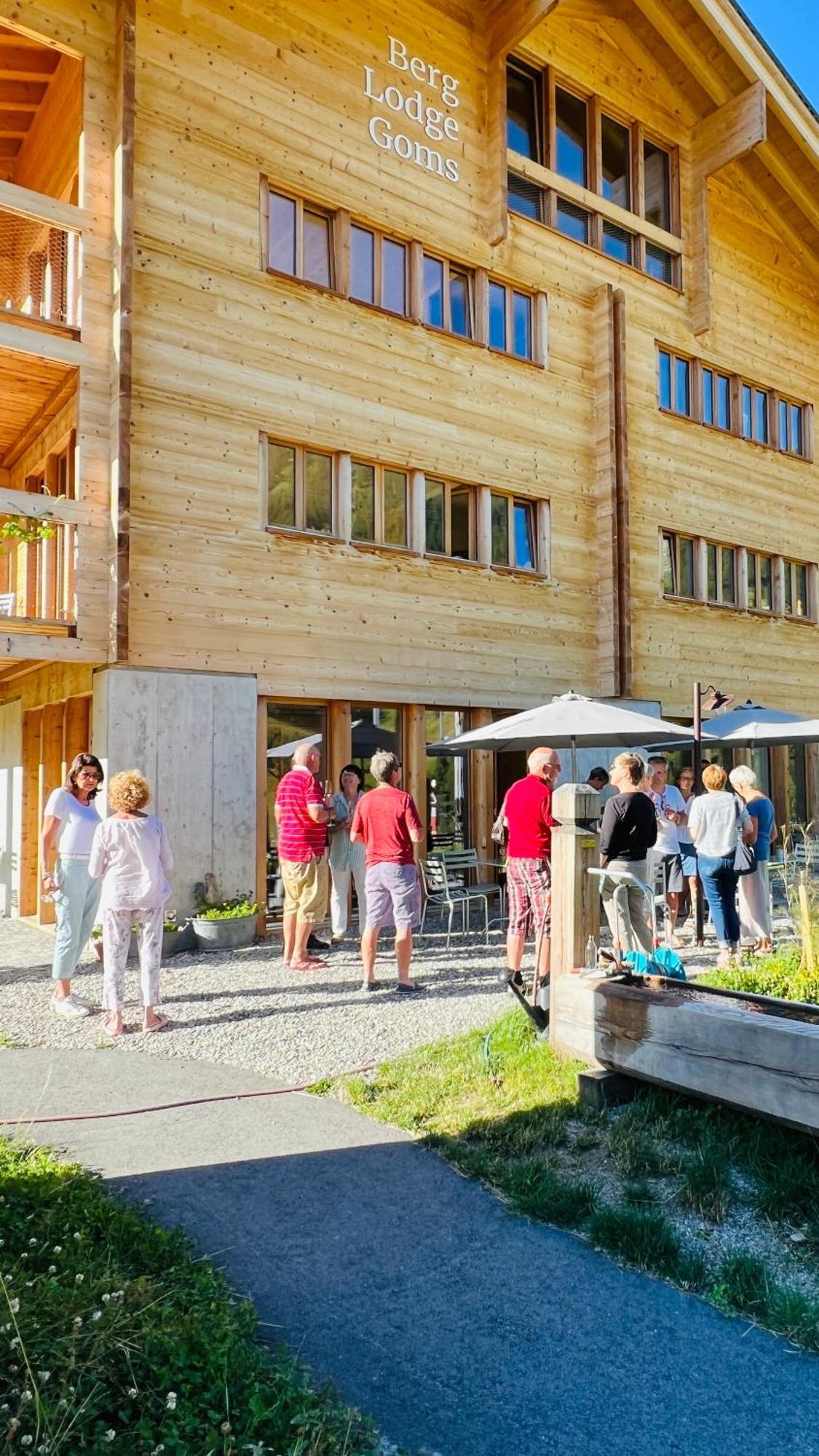 Berglodge Goms Münster Eksteriør billede